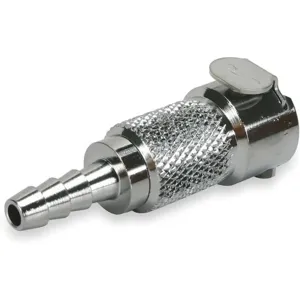 COLDER PRODUCTS COMPANY LCD17006 Inline Coupler Chrome Platd Brass Barbed | AC4AQT 2YCV2