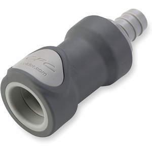 COLDER PRODUCTS COMPANY NS6D17008 Inline Coupler Polypropylene Shut-off | AC4AYT 2YDT1
