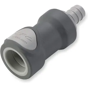 COLDER PRODUCTS COMPANY NS4D17004 Inline Coupler Polypropylne/abs Shut-off | AC4AYC 2YDP5