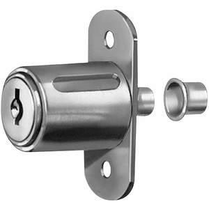 COMPX NATIONAL C8043-KD-14A Sliding Door Lock Nickel Key Different | AE3PLW 5ELC1