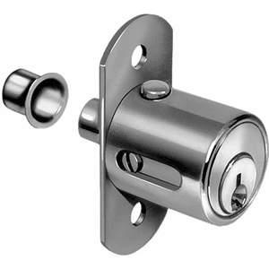 COMPX NATIONAL C8142-915-26D Sliding Door Lock Chrome Key 915 | AE3PMD 5ELC8