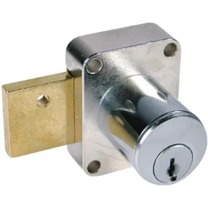 COMPX NATIONAL C8173-KD-26D Pin Tumbler Cam Door Lock Dull Chrome Keyed Different | AD9PLM 4TXZ1