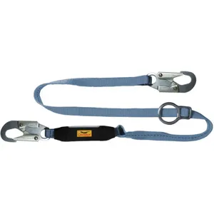 CONDOR 19F388 Lanyard 1 Leg Polyester Pvc Blue/black | AA8NHD