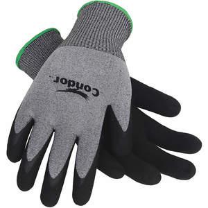 CONDOR 19K974 Coated Gloves Xs Gray/black Pr | AA8PYK