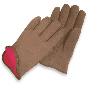 CONDOR 1AD87 Jersey Gloves Poly/cotton L Brown Pr | AA8UPP