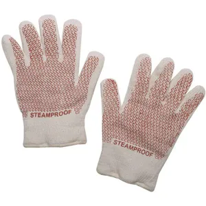 CONDOR 1AHE9 Steam Resist. Gloves White/rust Universal Pr | AA8VKK