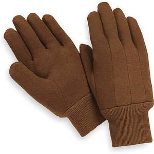 CONDOR 1AV08 Jersey-Handschuhe Poly/Baumwolle L Braun Pr | AA8YPB