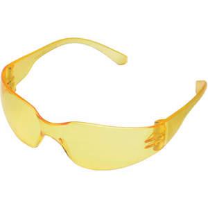 CONDOR 1ETK4 Safety Glasses Amber Scratch-resistant | AA9RFZ