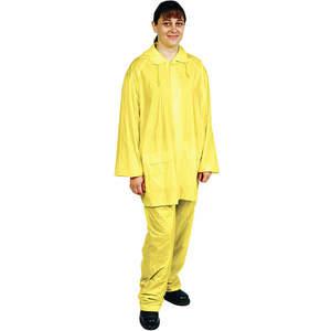 CONDOR 1FBB9 3 Piece Rainsuit With Detachable Hood Yellow 4xl | AA9TYZ