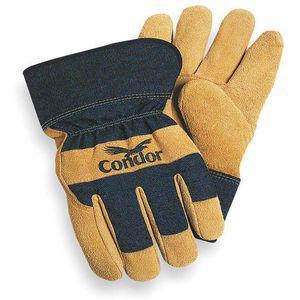 CONDOR 3BA35 Cold Protection Gloves L Black/gray Pr | AG6PKH