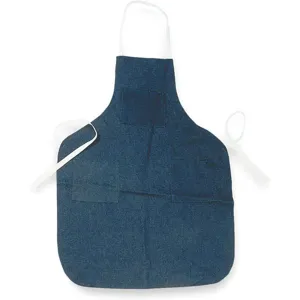 CONDOR 1N874 Shop Apron Blue 36in. L Denim | AB2PCY