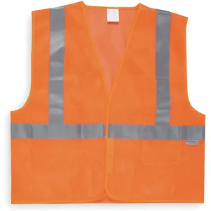 CONDOR 5NVE6 High Visibility Vest Class 2 5xl Orange | AE4XRQ