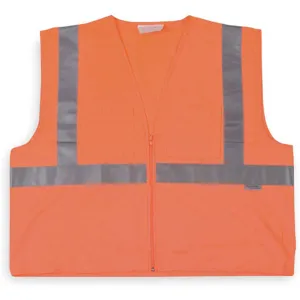 CONDOR 5NVE8 High Visibility Vest Class 2 5xl Orange | AE4XRT