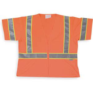 CONDOR 1YAU7 Cool Dry Hi Visibility Vest Class 3 2xl Orange | AB4HHM