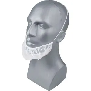 CONDOR 23KX01 Beard Cover Polypropylene Universal White - Pack Of 1000 | AB7HDU