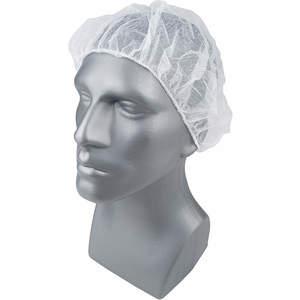 CONDOR 23KX10 Bouffant Cap Polypropylene 21 Inch White - Pack Of 100 | AB7HED