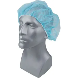 CONDOR 23KX20 Bouffant Cap Polypropylene 24 Inch Blue - Pack Of 1000 | AB7HEP