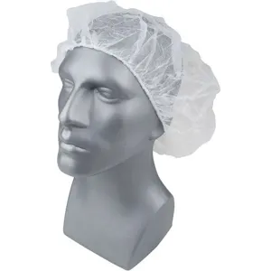 CONDOR 23KX27 Bouffant Cap Polypropylene 28 Inch White - Pack Of 1000 | AB7HEX