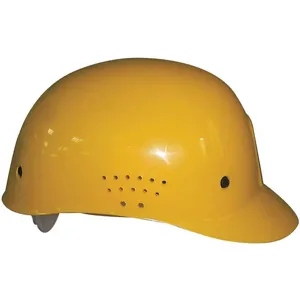 CONDOR 23Z349 Vented Bump Cap Ppe Pinlock Yellow | AB7RKD