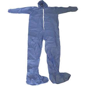 CONDOR 26W830 Hooded Polypropylene Blue Boots L - Pack Of 25 | AB8QJU
