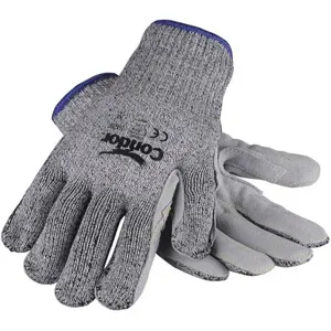 CONDOR 29JV79 Cut Resistant Gloves Leather 2xl Pr | AB8VNJ