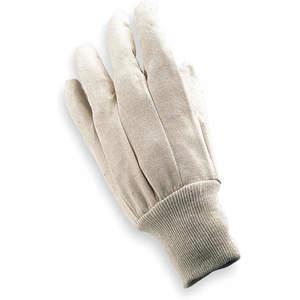 CONDOR 2AH13 Canvas Gloves Cotton S Natural Pr | AB8YJB