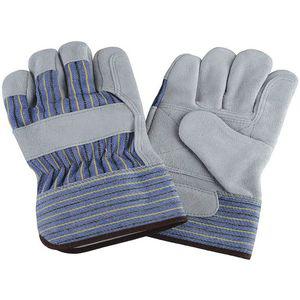CONDOR 2AH54 Leather Gloves Split/double L Pr | AB8YJD