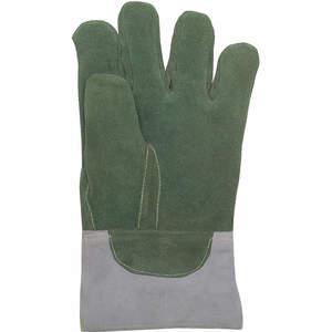 CONDOR 2AH63 Heat Resistant Gloves Teal L Leather Pr | AB8YJE