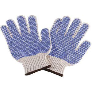 CONDOR 5AM23 Knit Glove Poly/cotton Mens L Pr | AE3BBZ
