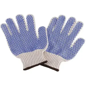 CONDOR 2AK99 Knit Glove Poly/cotton Mens S Pr | AB8YRZ