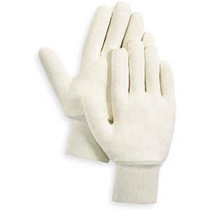 CONDOR 3AR55 Jersey-Handschuhe Baumwolle S Weiß Pr | AC8JLM