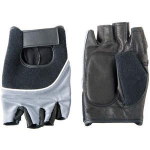 CONDOR 2HEW7 Anti-vibration Gloves L Black/bl/silver 1 Pair | AC2ANK