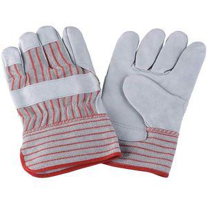 CONDOR 6AJ36 Leather Gloves Red Striped L Pr | AE7TUD