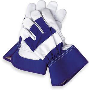 CONDOR 6JG06 Leather Gloves Goatskin Blue/white M Pr | AE9FMF