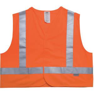 CONDOR 2PDL6 Flame Resistant Hi Visibility Vest 3xl Orange | AC2ZEH