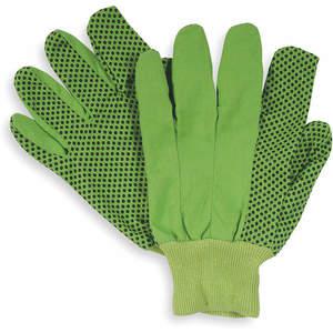 CONDOR 2RA13 Glove Cotton S Hi Visibility Lime Green Pr | AC3AZE