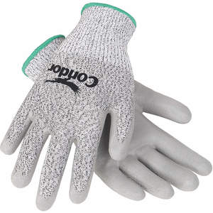 CONDOR 2RA21 Cut Resistant Gloves Salt And Pepper M Pr | AC3AZK