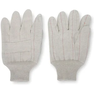 CONDOR 20GY76 Canvas Gloves Natural L PR | AG9GWT