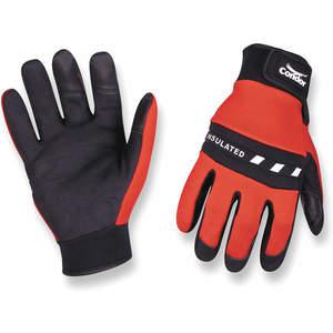 CONDOR 2XRX9 Cold Protection Gloves M Red/black Pr | AC3ZEG