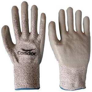 CONDOR 2ZMF2 Cut Resistant Gloves Black L Pr | AC4FWW