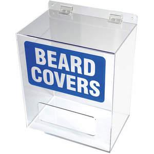 CONDOR 30ZE59 Beard Cover Dispenser Acrylic Clear | AH3BBV