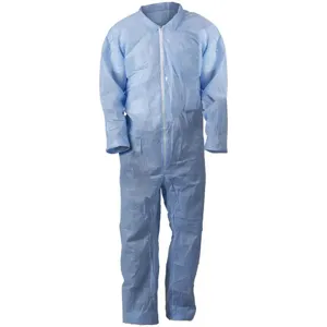 CONDOR 31TU84 Coverall Basic SMS SafeGuard Blue M PK25 | AH3GAV