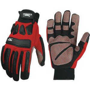 CONDOR 33J484 Cut Resistant Gloves Black/red 2xl Pr | AC6EQG