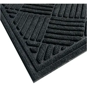 CONDOR 34L255 Carpeted Entrance Mat Charcoal 2 Feetx3 Feet | AH4GQT