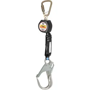 CONDOR 35KV01 Self Retracting Lifeline Aluminium Rebar Hook 5000 lb Carabiner | AH4TTB