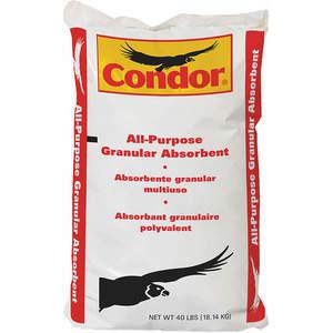 CONDOR 35UX86 Granular Clay Floor Absorbent 40 lb. Bag | AH6BAH