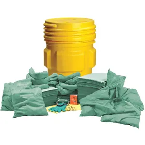 CONDOR 35ZR88 Spill Kit Drum 65 gal. | AH6HJE