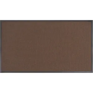 CONDOR 36VK21 Carpeted Entrance Mat Brown 2 Feet x 3 Feet | AH7KUT