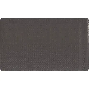 CONDOR 36VL10 Antifatigue Mat Black 3 Feet x 75 Feet | AH7KYG