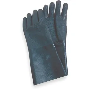 CONDOR 3BA52 Chemical Resistant Glove Pvc 14 L 1 Pair | AC8LAB